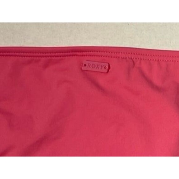 ROXY Beach Classics Moderate Coverage Bikini Bottoms Size L Pink New With Tags - Picture 6 of 7